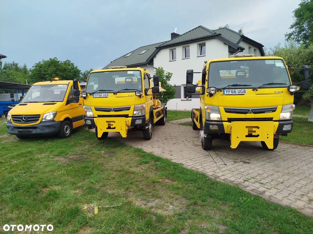 Mitsubishi Canter 6c18 Fuso 4x4 4wd gritter Pługo piaskarka Solarka komunalny 3.0 // 180KM //2016//48 000km// daily unimog Schmidt pfau rexter econ - 11