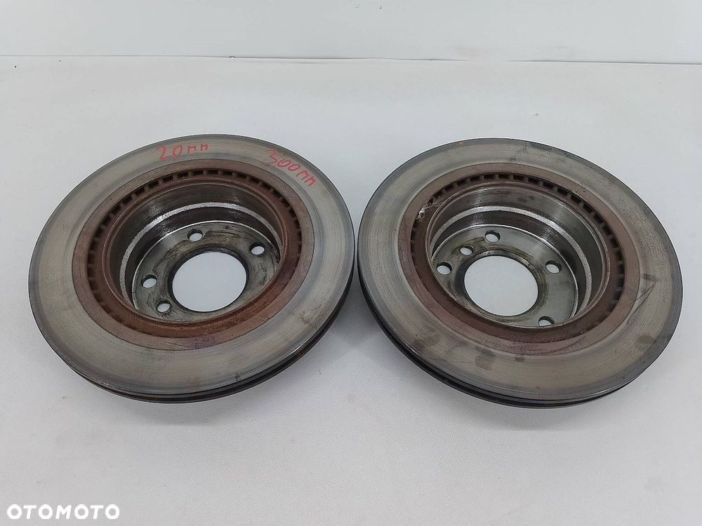 TARCZE HAMULCOWE TYŁ BMW E91 DF4450  00337371 2.0 D - 4