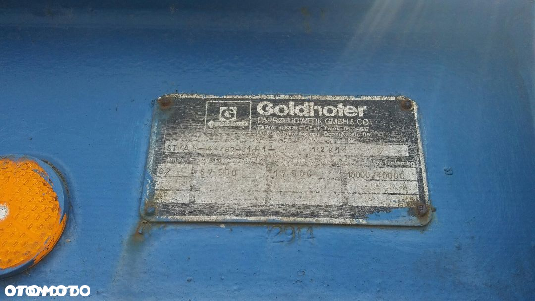 Goldhofer Naczepa niskopodwoziowa Goldhofer Tiefbett 4+1 - 12