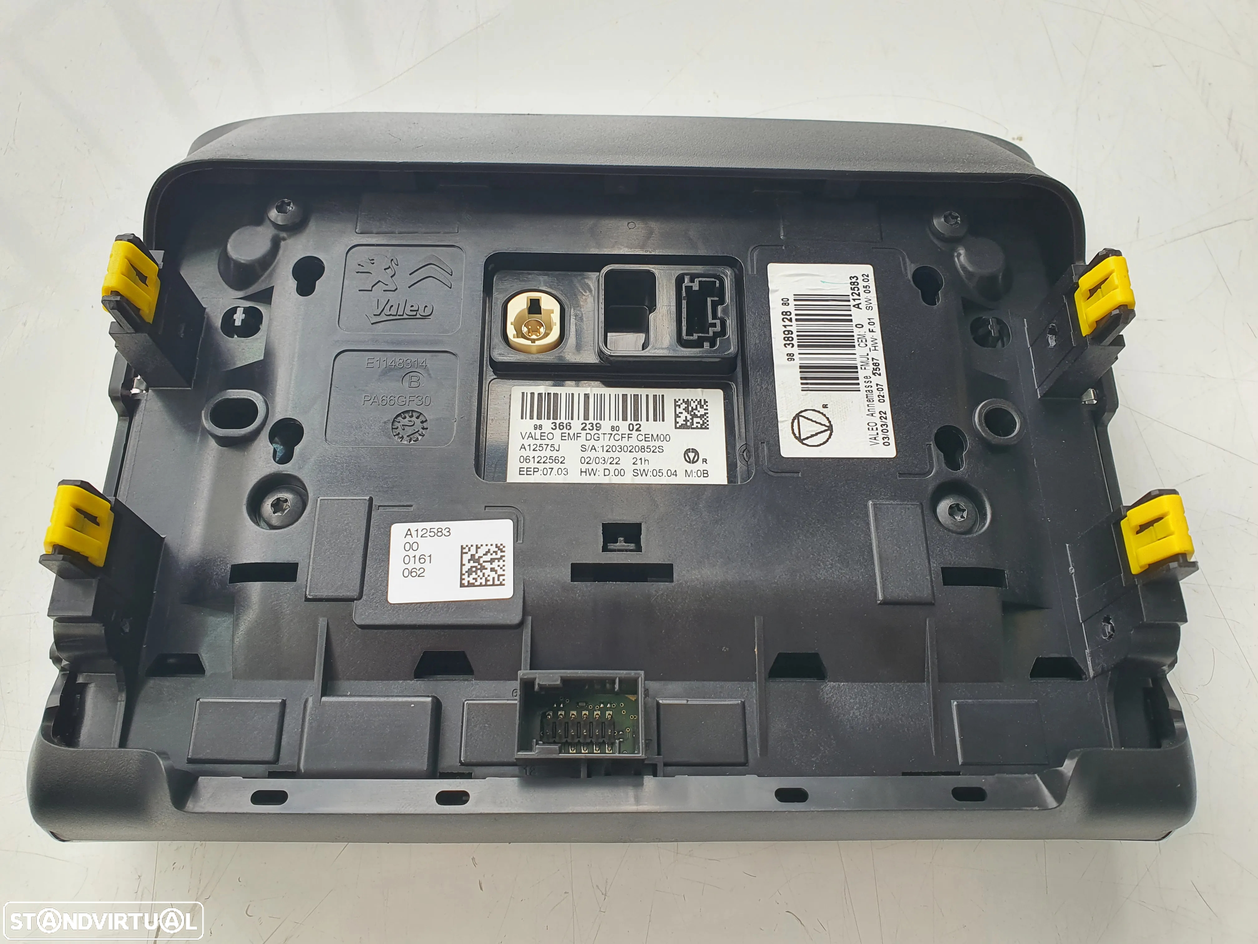 ECRÃ MULTIFUNÇÕES TOUTCH CITROEN C3 III / 9836623980 - 2