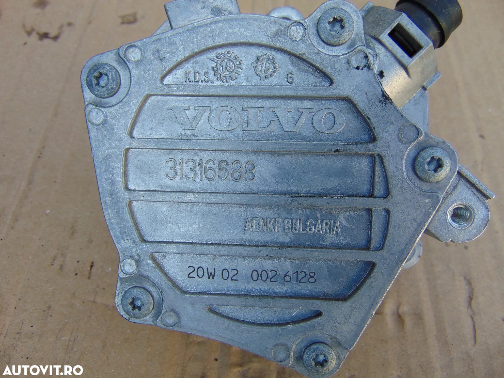 Pompa vacuum Volvo xc40 2.0 xc60 s60 s90 v90 s80 v60 xc90 cod 31316688 - 2