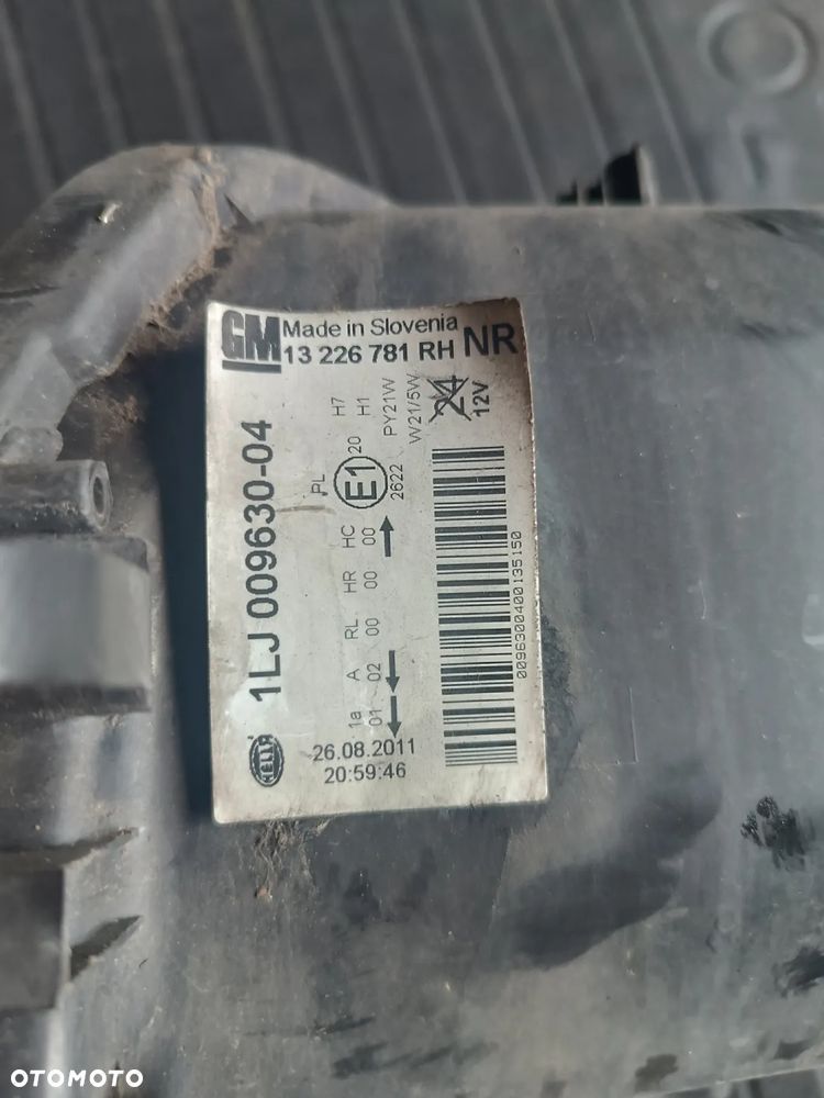 OPEL INSIGNIA A KOMPLET LAMP PRZÓD LAMPA LEWA PRAWA ANGLIK - 8