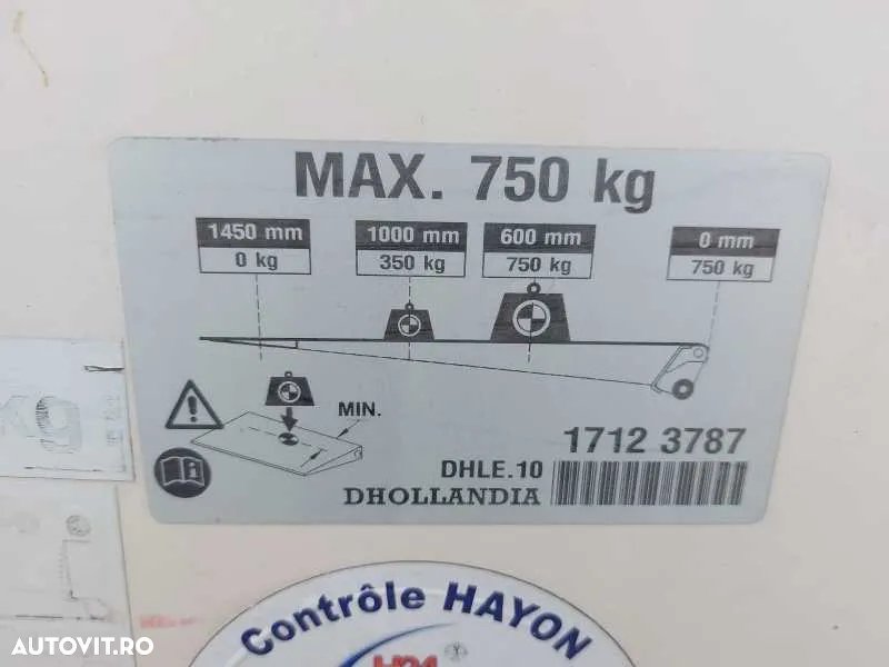 Iveco Daily 35-150 box si lift, cat B, box 8 Europlateti, motorizare 3.0l, finantare leasing - 9