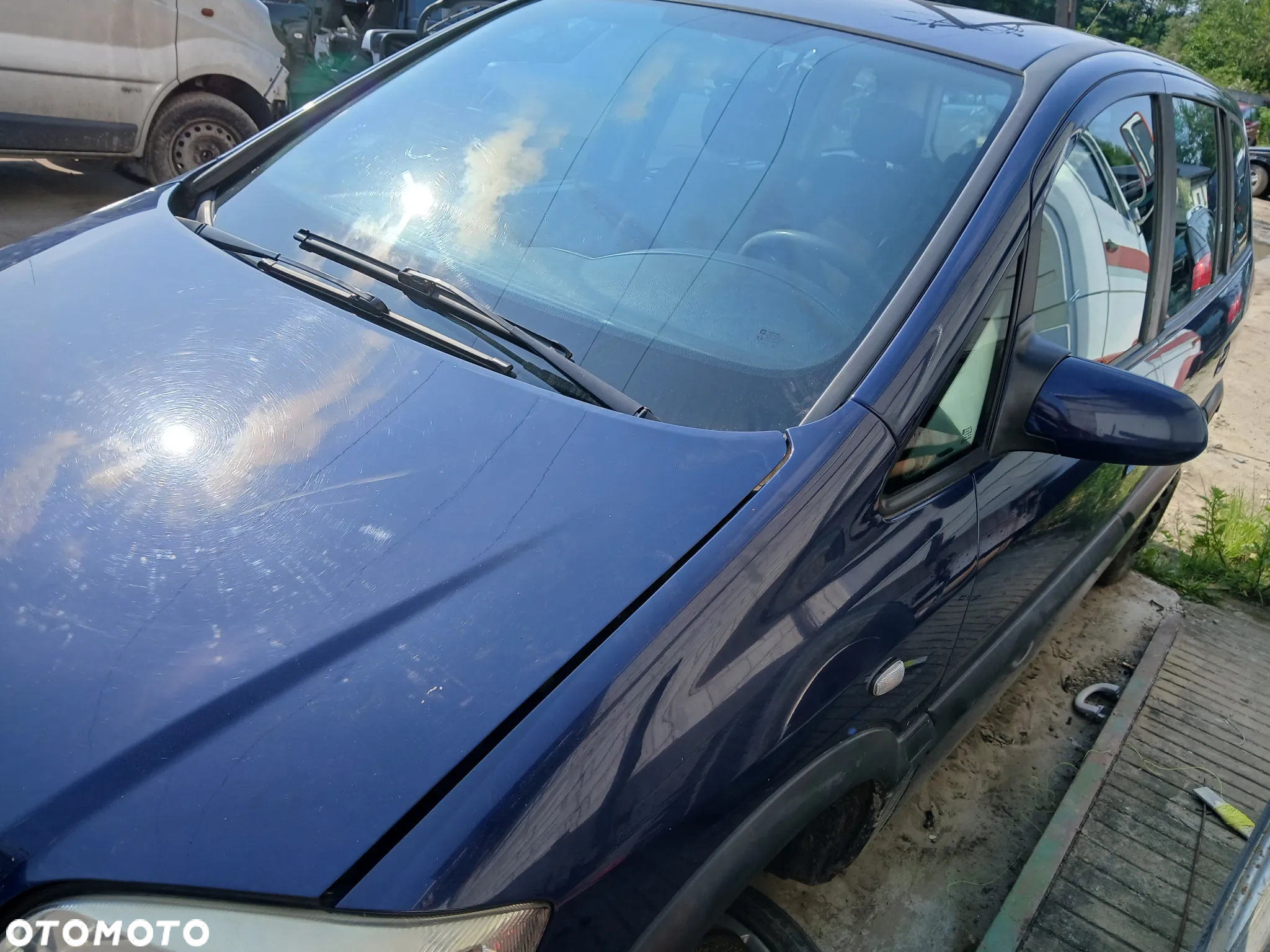 opel zafira A Y21Z maska pokrywa silnika klapa bagażnika zderzak lampa reflektor pas przedni stop - 2