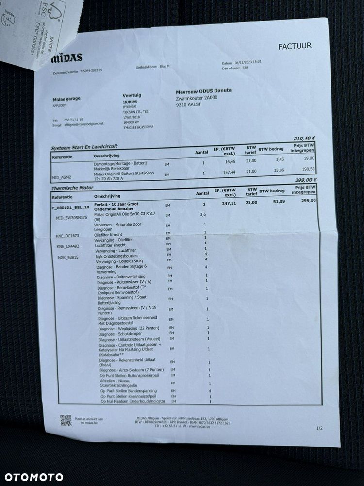 Hyundai Tucson 1.6 GDi Comfort 2WD - 36