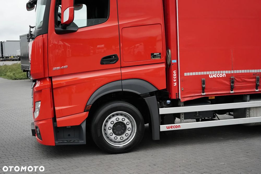 Mercedes-Benz ACTROS / 2548 / ACC / E 6 / ZESTAW PRZEJAZDOWY 120 M3 / OŚ SKRĘTNA - 30