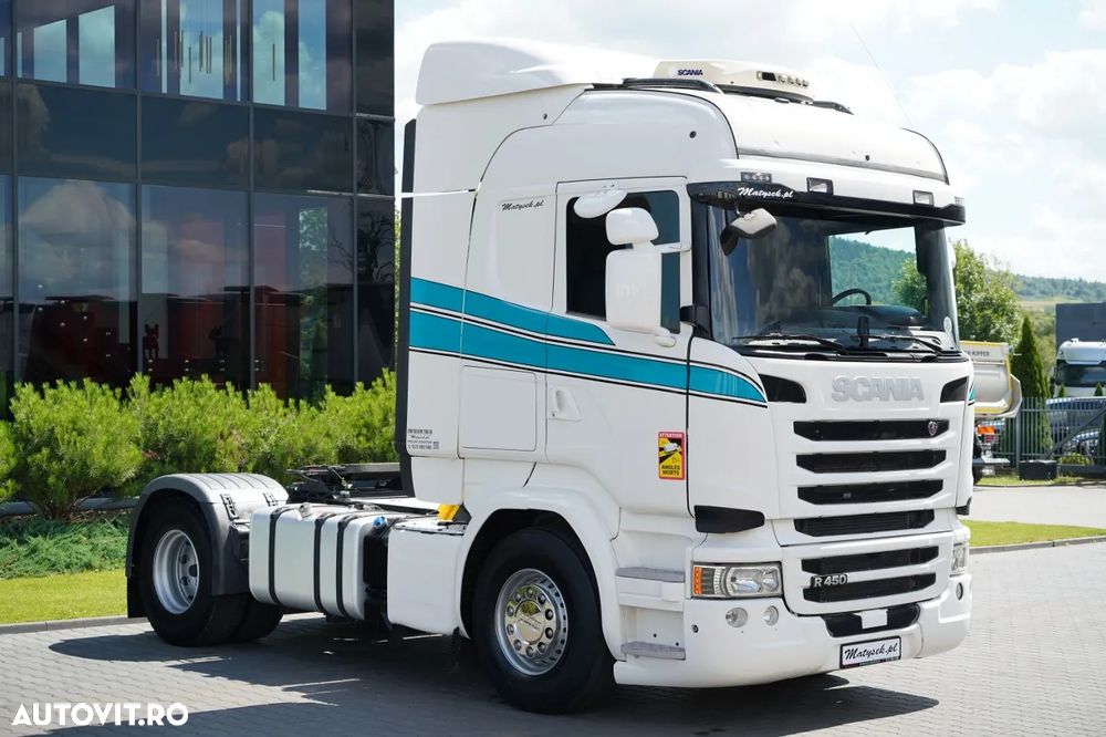 Scania R 450 / RETARDER / I-PARK COOL / 2016 / CONTRACT POST-SERVICE / IMPORTAT - 12