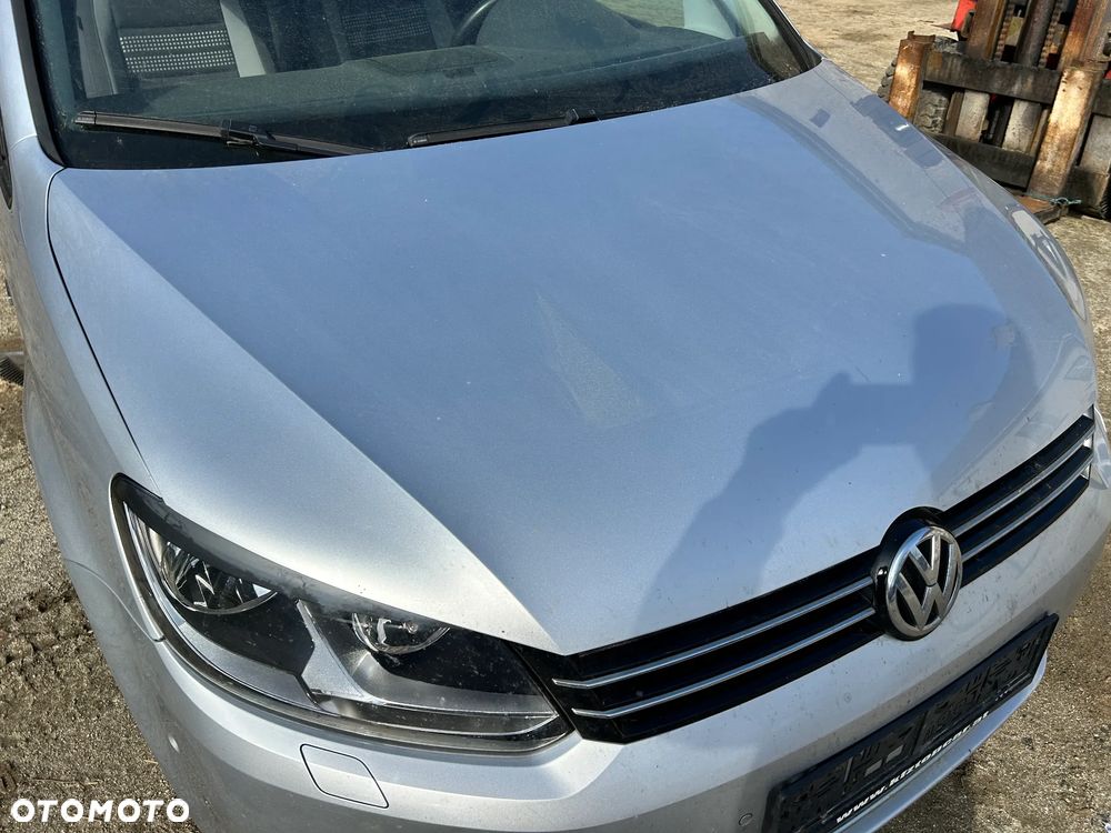 VW TOURAN II 10-15r ZDERZAK MASKA PAS PRZÓD BŁOTNIK 6xPDC LAMPA LA7W TDI - 3