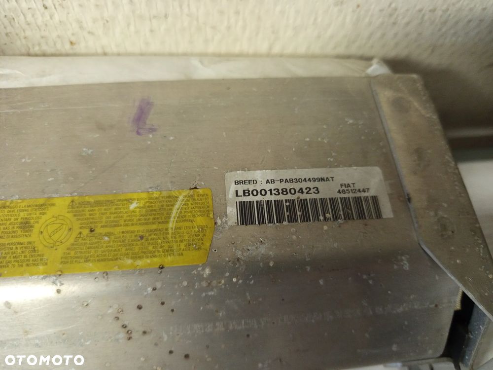 ZESTAW PODUSZEK KIEROWCY I PASAŻERA Z SENSOREM LANCIA LYBRA 1,6 16V - 3