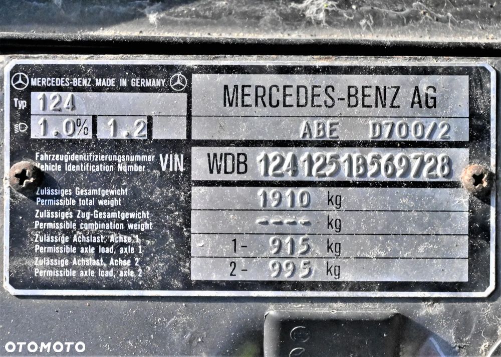 Mercedes-Benz W124 (1984-1993) - 8