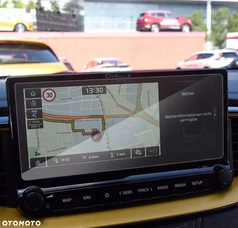 SZKŁO SZYBA WYŚWIETLACZA KIA XCEED 19- ANTYPALCOWANIE - 2