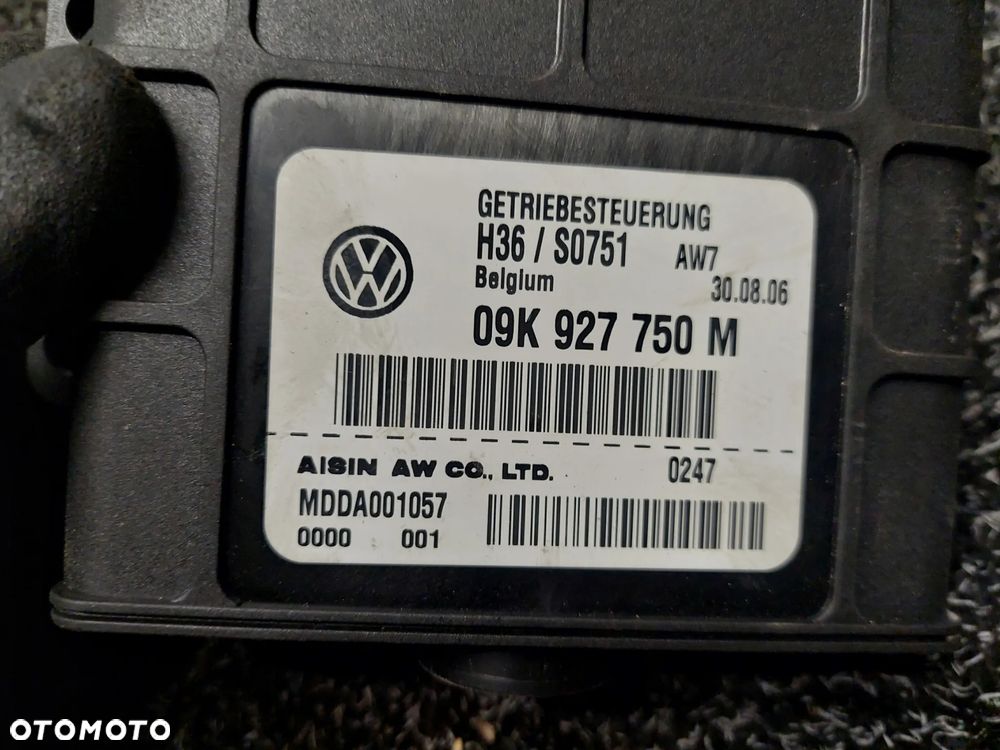 VOLKSWAGEN T5 3.2 V6 STEROWNIK SKRZYNI BIEGÓW 09K927750M - 4