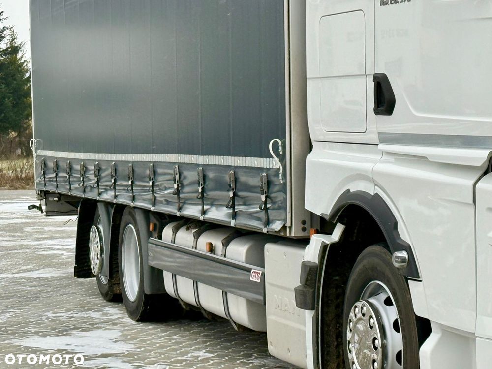 MAN TGX 26.470 / FIRANKA / 19 EUROPALET / XXL / NISKI PRZEBIEG / NOWY MODEL / 6X2 - 17