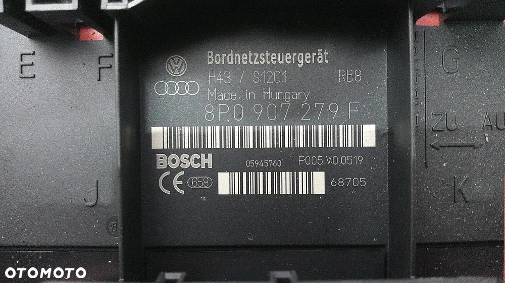 AUDI A3 8P 2.0 FSI IMMO ZESTAW STARTOWY 06F906056FR - 5