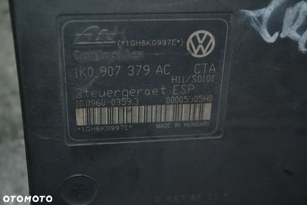 VW AUDI SEAT SKODA POMPA ABS ESP 1K0614517AE 1K0907379AC - 4