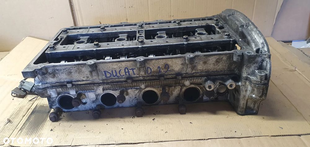Głowica silnika kompletna wałki Fiat Ducato III 2.2 JTD TDCI 6C1Q-6K537-AB - 2
