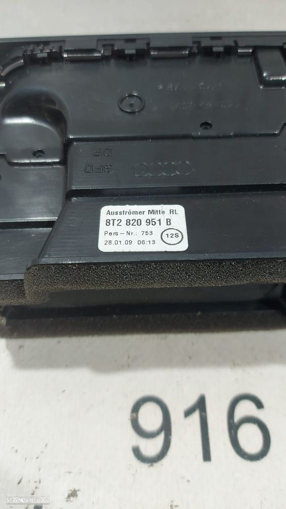 Difusor Saida de ar Central Audi A4 B8 Audi A5 8T Original - 3