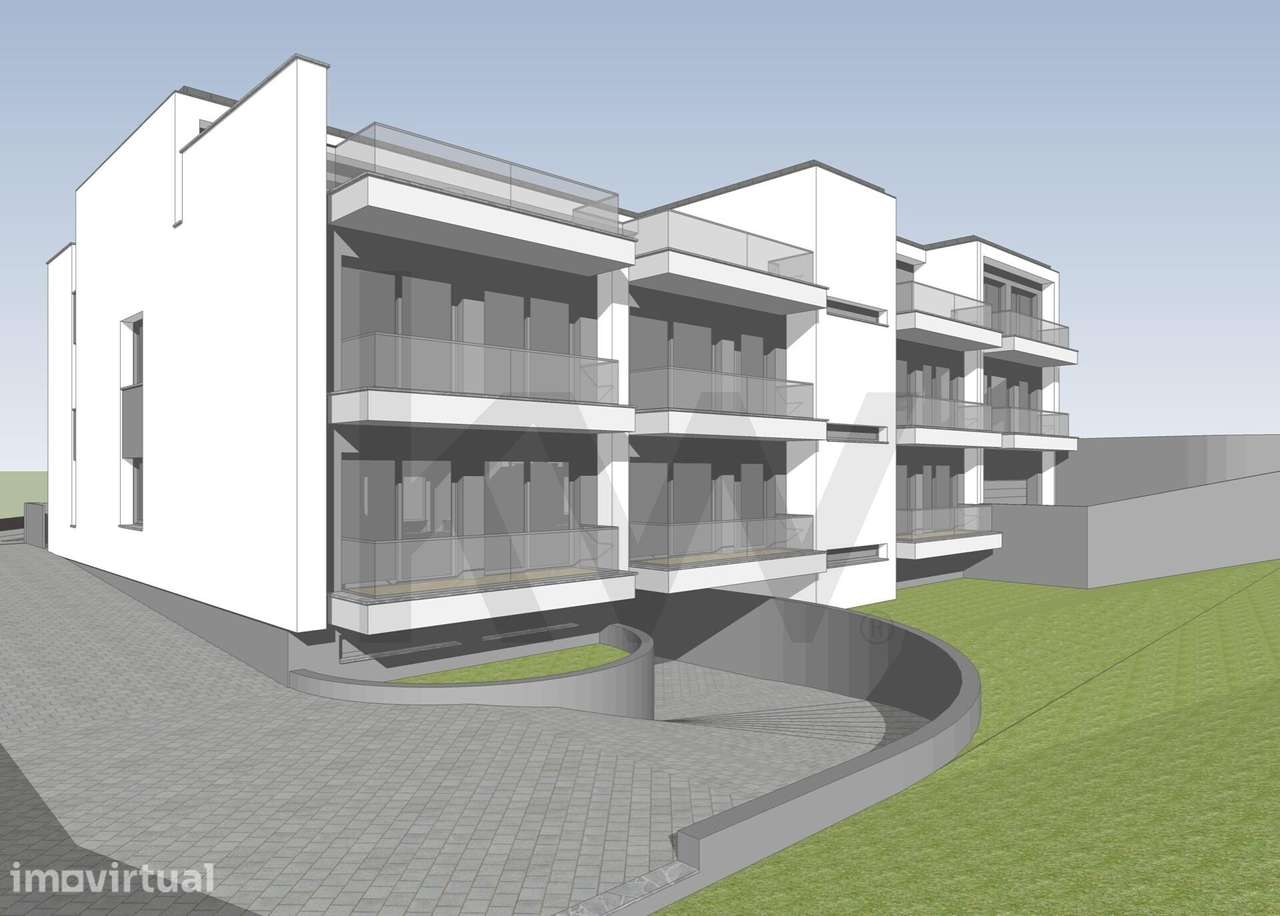 TERRENO URBANO de 1512 m2 com Projeto para 7 Apartamentos em Escapães - Grande imagem: 2/16
