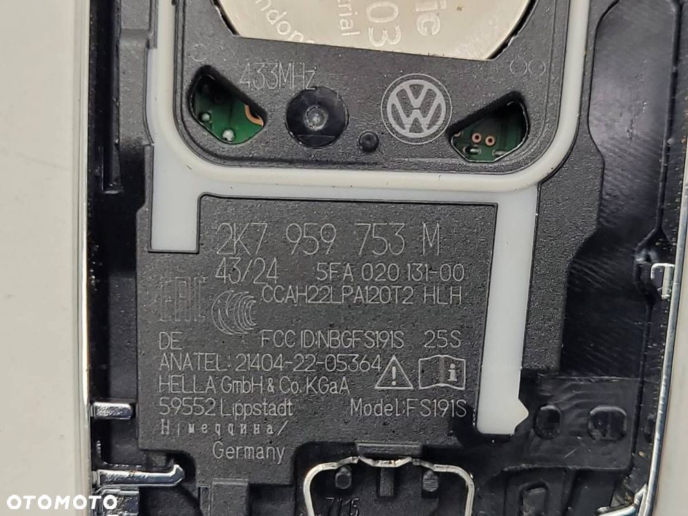 KLUCZYK PILOT VW CRAFTER II 2K7959753 2K7959753M ORYGINAŁ - 6