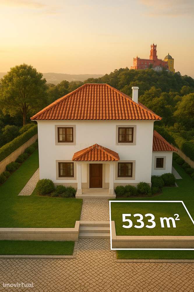 Terreno Urbano com Projecto Aprovado em Lourel - Grande imagem: 2/11