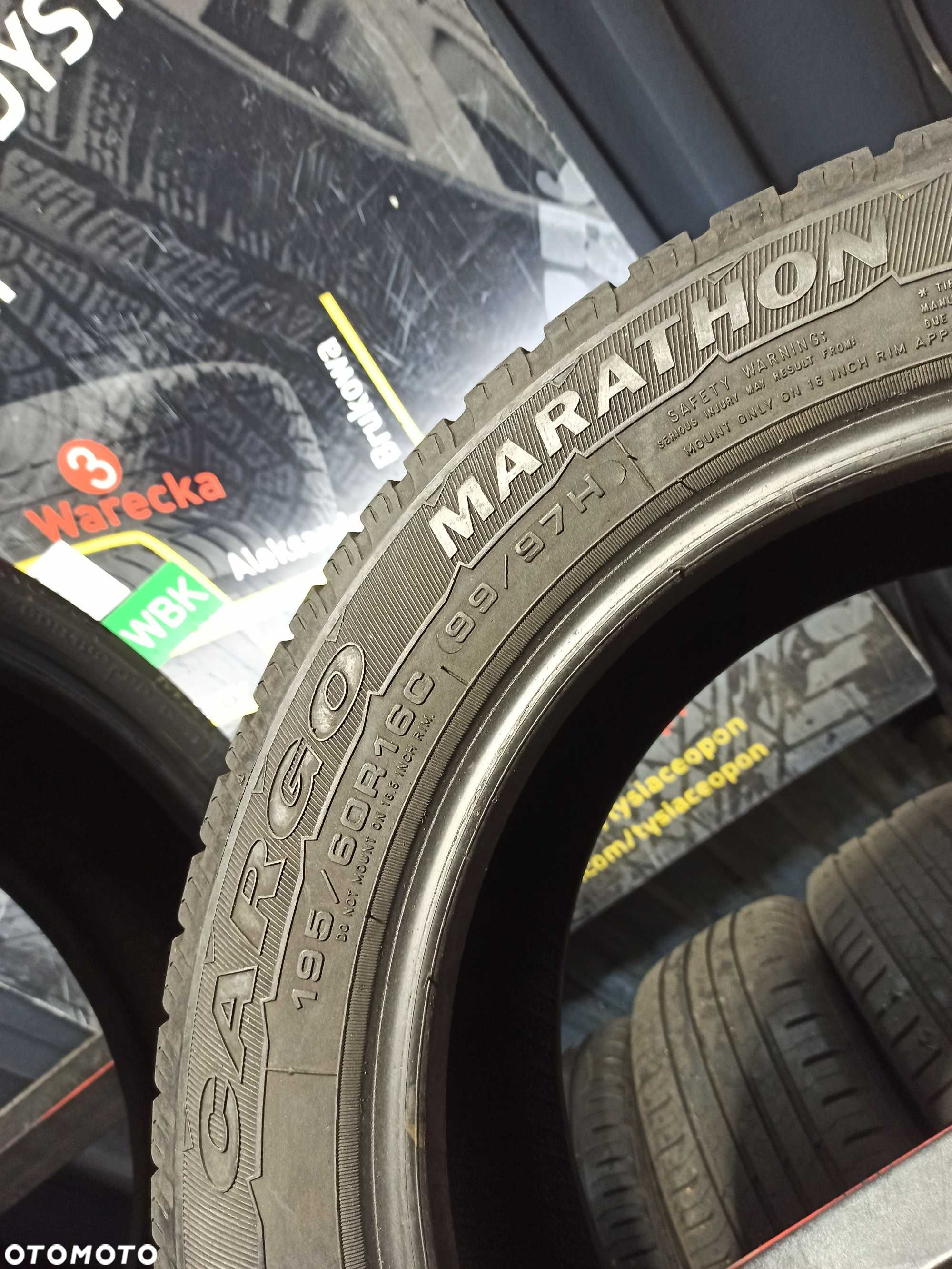 Opony Letnie 195/60/16C GOODYEAR CARGO #1626 - 4