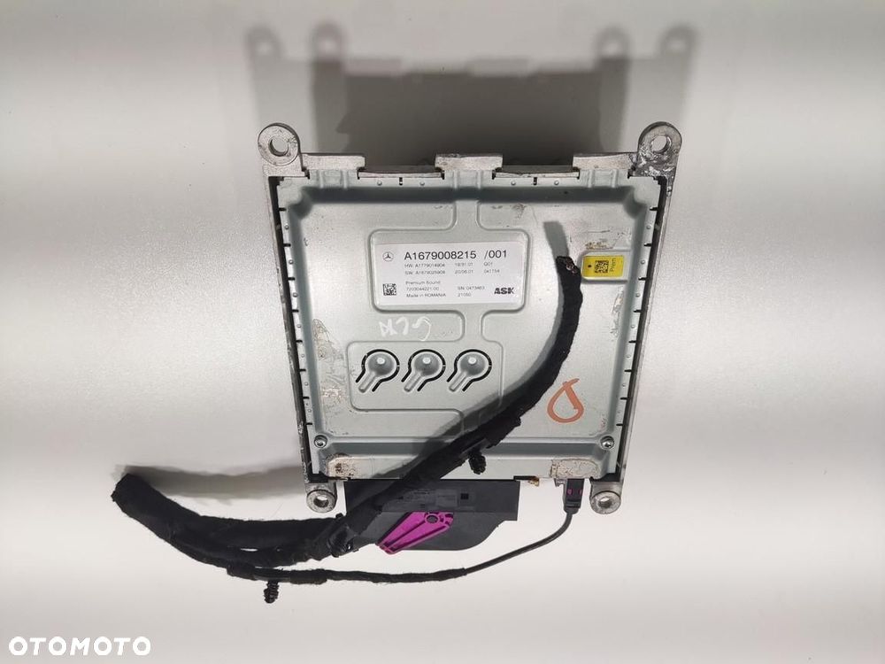 WZMACNIACZ AUDIO BURMESTER MERCEDES GLA H247 2020-2026 A1679008215 - 3