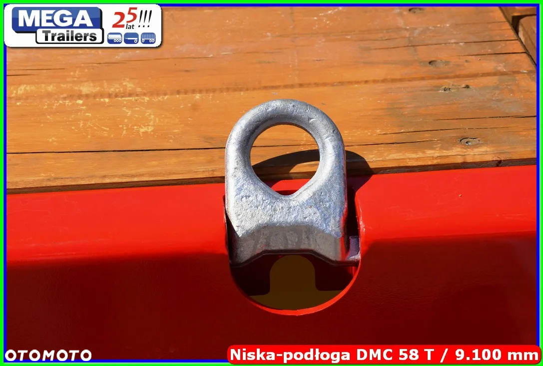Mega Niskopodwozie 3 osie, 58 T DMC, dł. 910 cm, oś skrętna !!! - 34