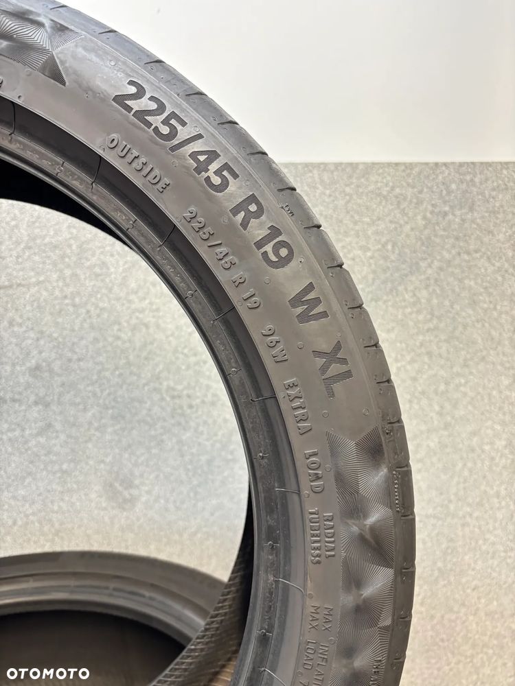 2 Opony Letnie Continental 225/45/19 96W, XL - 9