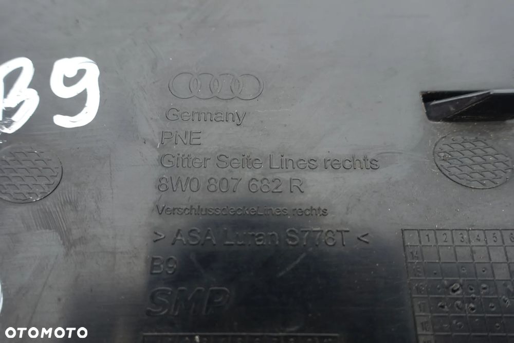 KRATKA ZDERZAKA PRAWA AUDI A4 B9 15r.- POŁYSK - 3