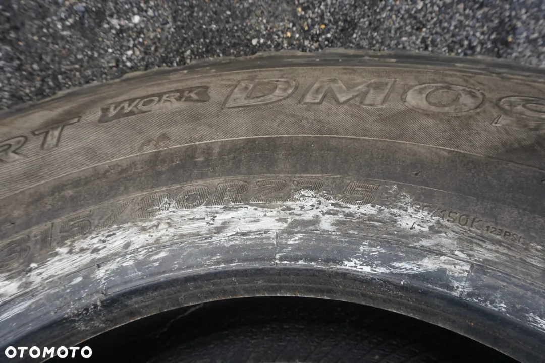 Hankook smart work DM09 315/80 22.5 opony - 11