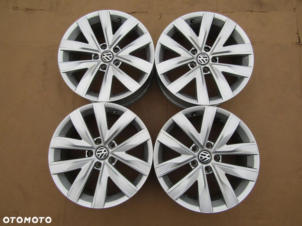 4x FELGI 17 VW Tiguan II Passat B7 B8 B9 Jetta Caddy Golf V VI VII VIII Skoda Kodiaq Karoq Octavia Yeti Superb Seat Tarraco Ateca - 18