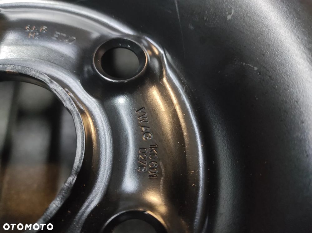 KOŁO ZAPASOWE DOJAZDOWE DOJAZDÓWKA R15 195 65 5X112 1K0601027C VW AUDI SEAT SKODA WYSYŁKA !!! - 2