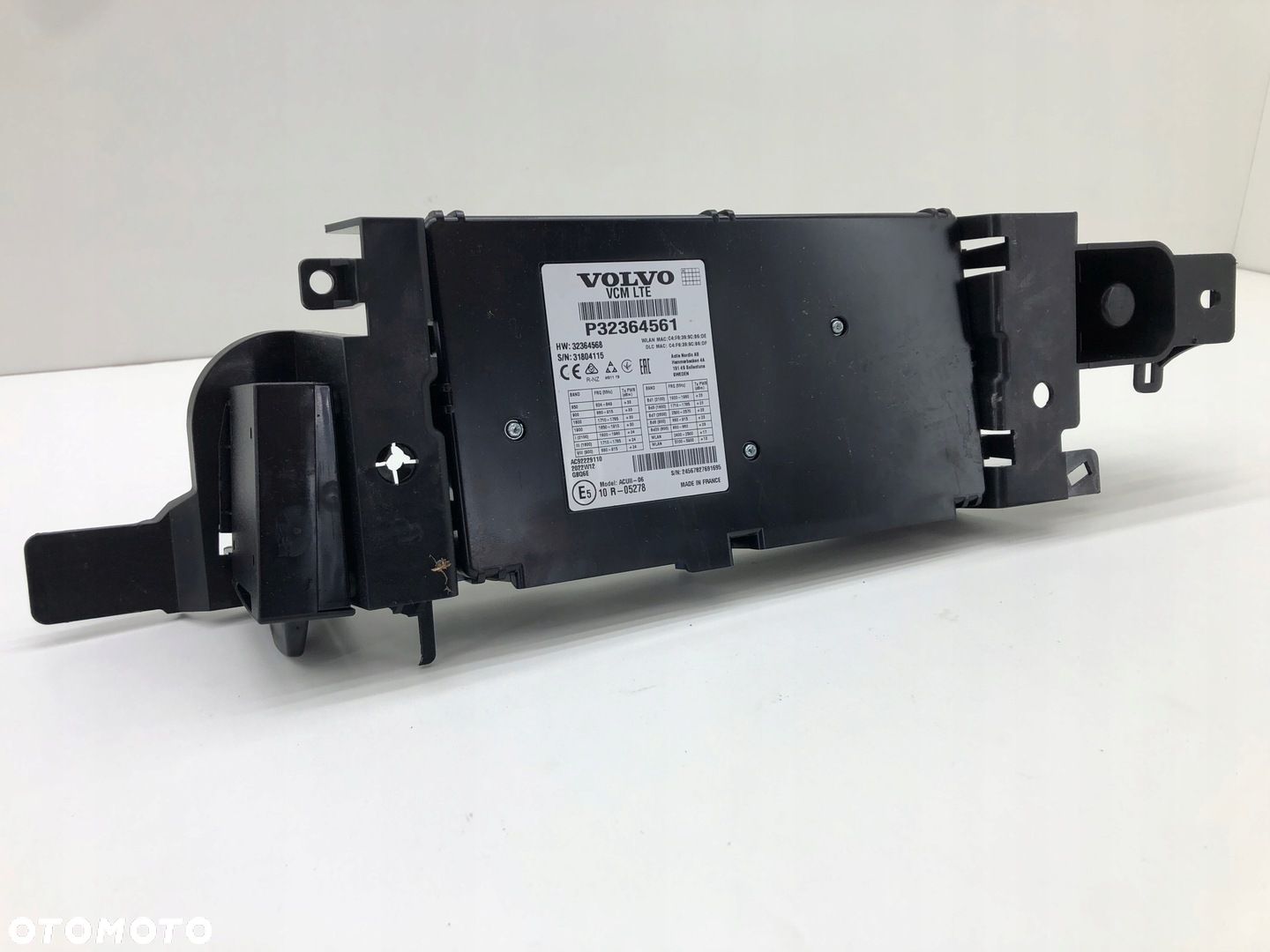VOLVO XC40 MODUŁ KOMPENSATOR VCM LTE MOCOWANIE KOMPLET 31475065 32364561 - 1