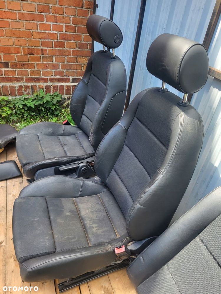 fotele kanapa audi a4 b6 speed s line kombi półskóra + boczki - 10