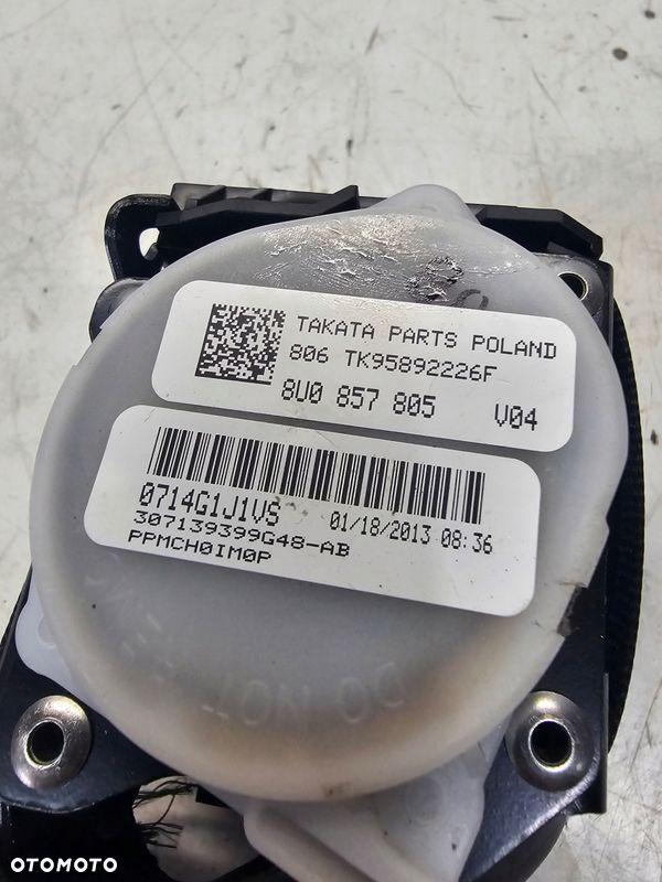 PAS BEZPIECZEŃSTWA LEWY PRAWY TYŁ AUDI Q3 8U 8U0857805 - 5