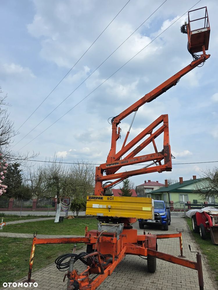 Nifty 17m Topper Roto Zoom Boom 17FD Elektryczna Samojezdna Zwyżka Platforma Robocza podnośnik koszowy - 5