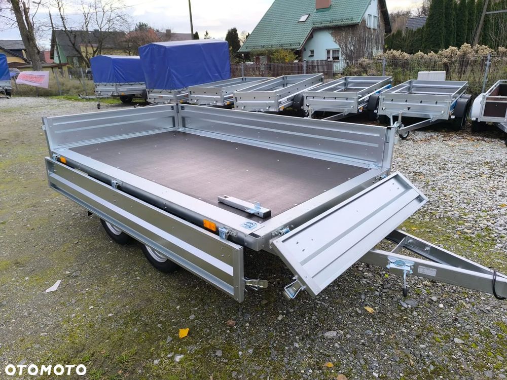 Neptun Przyczepa Neptun N7-263 2 KPS BASELINE 263x145x30 2 osie 750 kg koła pod spodem platforma - 3