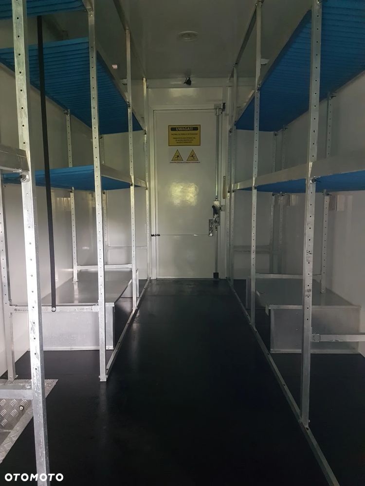 Iveco DAILY KONTENER NISKOPODŁOGOWY 4,43x2,23x2,42 SKLEP FOODTRUCK BAR KLIMA KONIOWÓZ KAMPER - 33
