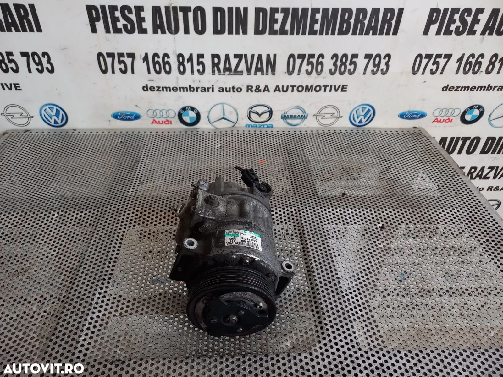 Compresor Clima Vw Seat Skoda 1.9 Tdi Motor BLS Golf 5 Touran Jetta Passat Octavia Leon Altea Etc. - 1