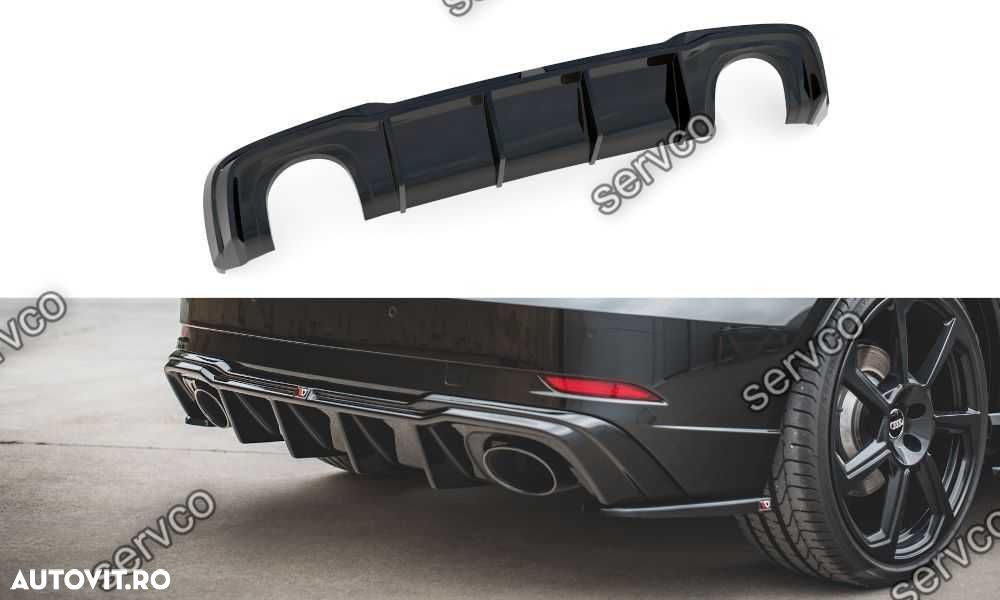 Difuzor bara spate Audi A3 RS3 8V Sportback 2017- v21 - Maxton Design