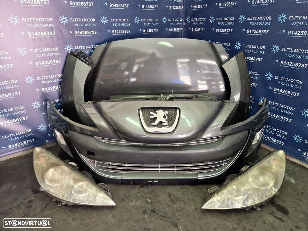 Frente completa usada PEUGEOT 308 1.6 HDI capot parachoques oticas guardalamas - 3