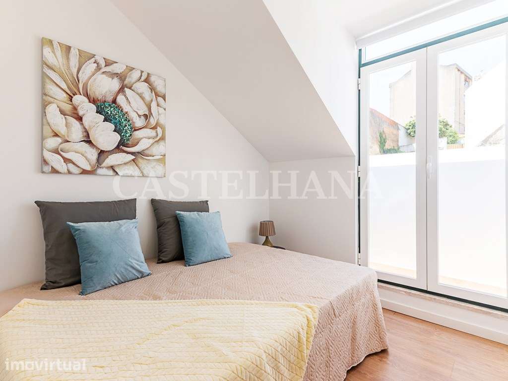 Apartamento T2 remodelado e mobilado com varanda com vista rio em S... - Grande imagem: 5/20
