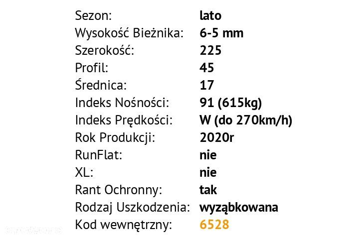 Falken ZIEX ZE 914 B  - 225/45 R17 - 3