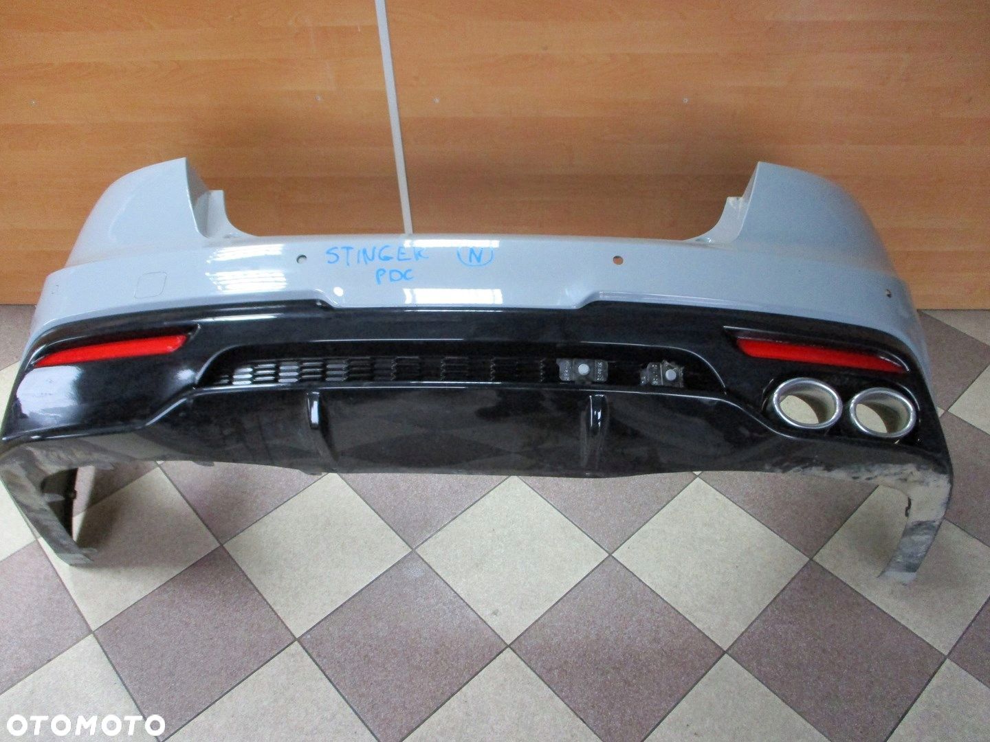 Zderzak tył tylny KIA STINGER PDC - 1