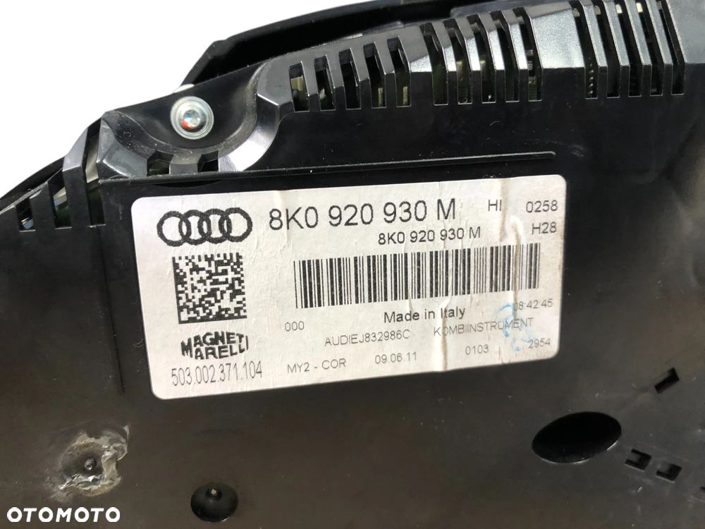 Licznik Zegary Audi A4 B8 1.8 TFSI 8K0920930M (2007 – 2015) -Gwarancja Wysyłka Montaż - 7