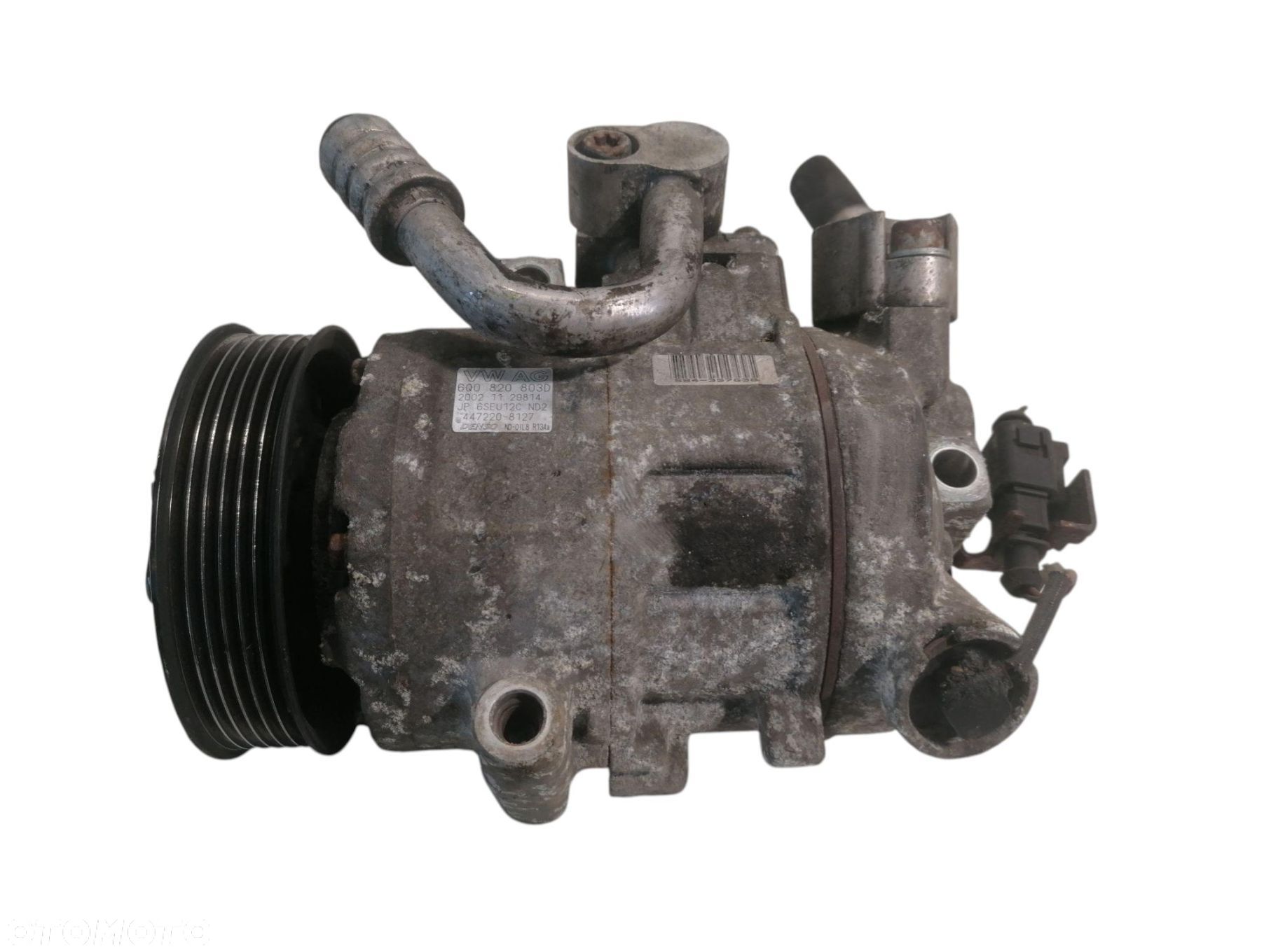 SPRĘŻARKA KLIMATYZACJI VW POLO IV 9N 1.4 TDI 01-09 6Q0820803D 6SEU12C 447220-8127 - 1