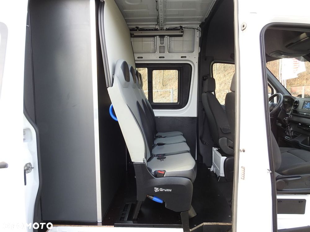 Mercedes-Benz SPRINTER 314 FURGON BRYGADÓWKA  6 MIEJSC TEMPOMAT KLIMATYZACJA  140KM - 40