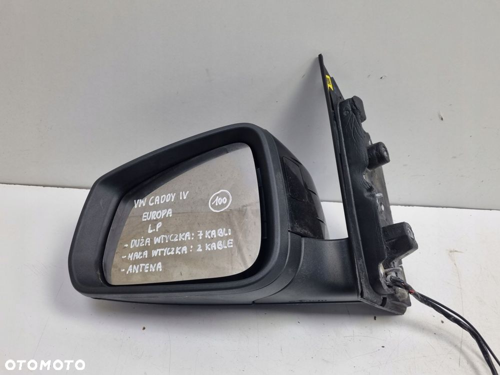 LUSTERKO VW Caddy IV 20-25r _ LEWE KIEROWCY 7 +2 kabli EUROPA - 5