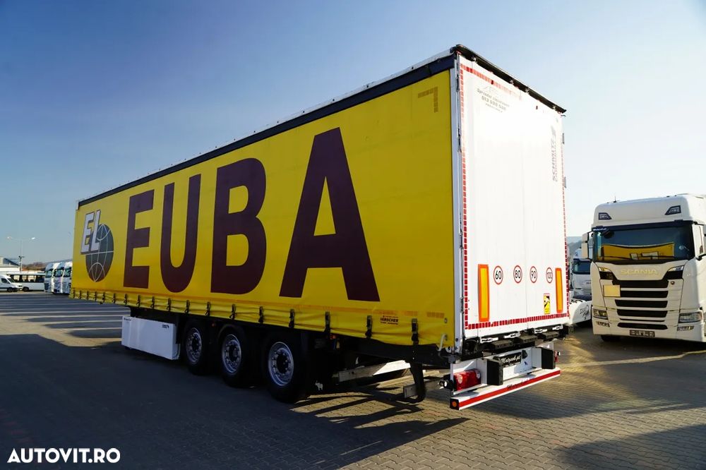 Schmitz Cargobull CORTINĂ / COȘ PENTRU PALEȚI / STANDARD / - 3
