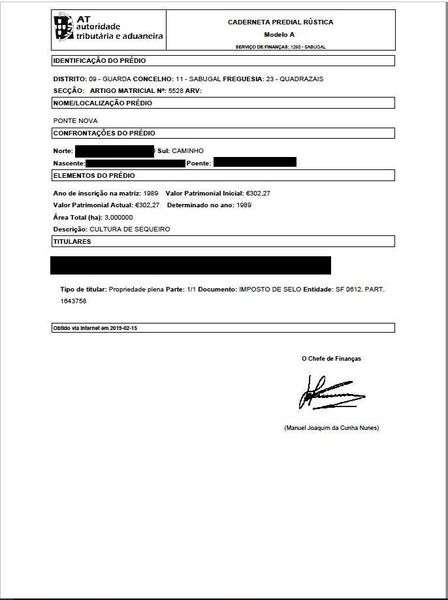 Terreno Rústico 3hectares Serra da Malcata - Sabugal - Grande imagem: 4/4